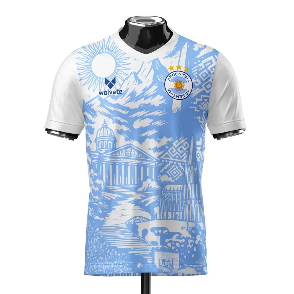 Argentina concept football kit design, available for white-label production