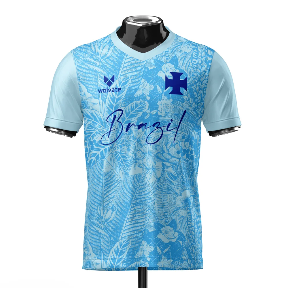 Brazil 3 concept football kit design, available for white-label production
