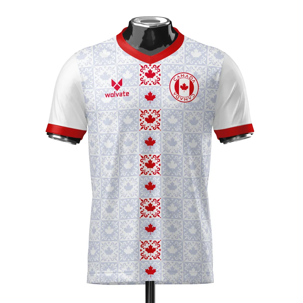 Canada concept football kit design, available for white-label production