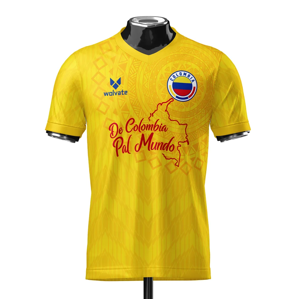 Colombia concept football kit design, available for white-label production