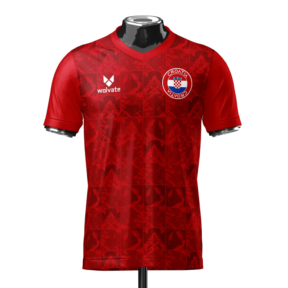 Croatia 2 concept football kit design, available for white-label production