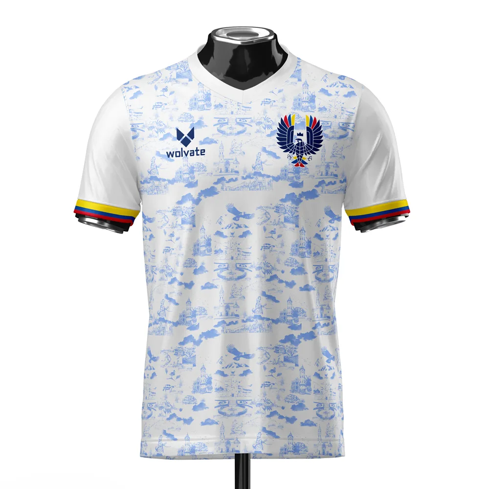 Ecuador concept football kit design, available for white-label production