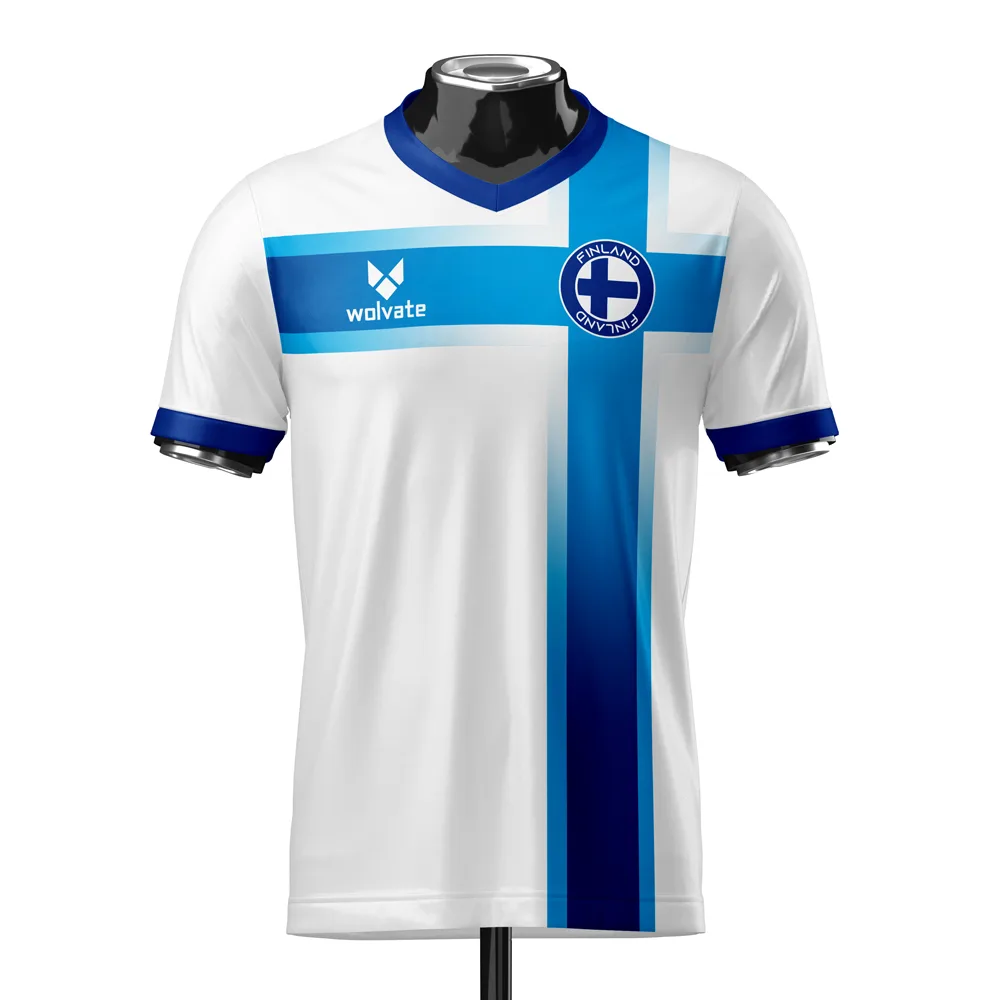 Finland 1 concept football kit design, available for white-label production