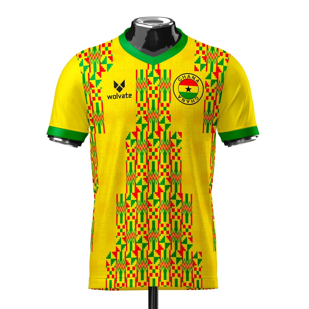 Ghana concept football kit design, available for white-label production