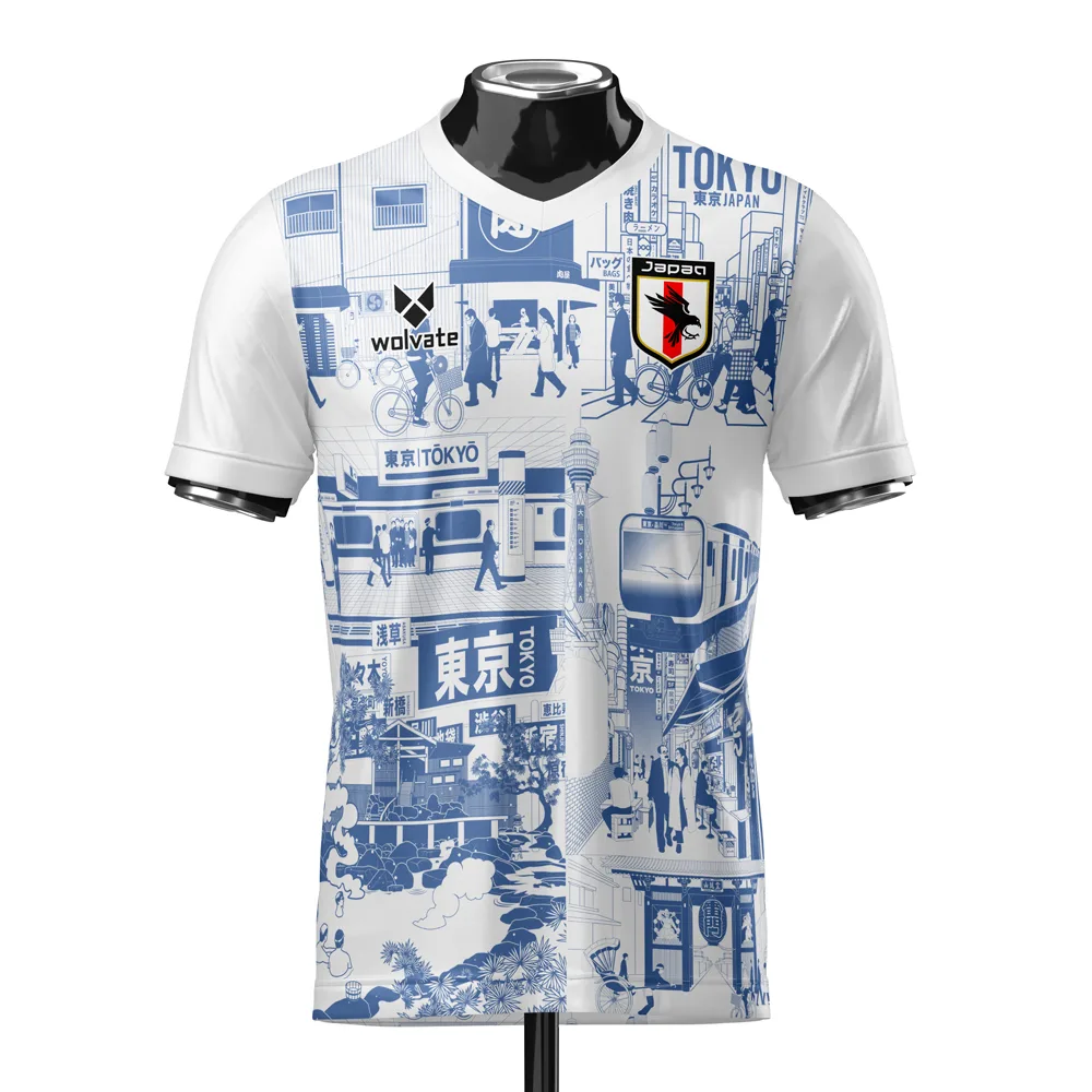 Tokyo 2 concept football kit design, available for white-label production