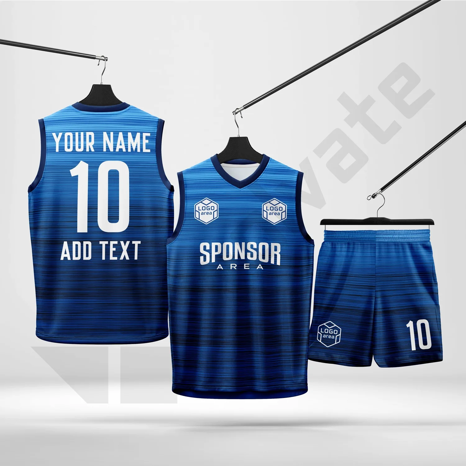 Custom basketball kit design template WJB1002, ready for your logo, team name and sponsor