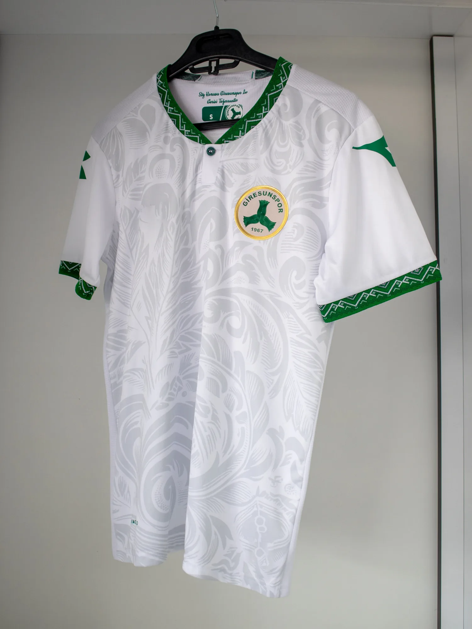 Custom white-label football kit manufactured for a private-label sportswear brand