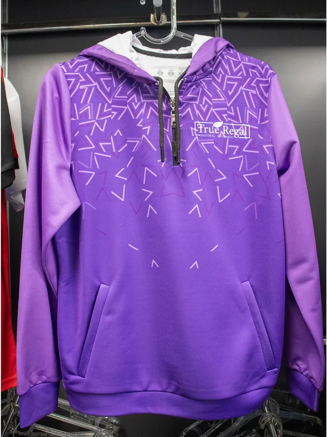 Finished white-label sportswear garment produced to a customer specification — 28