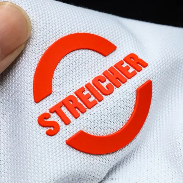 Custom logo applied to sportswear — 3D embroidery, flat embroidery and UV DTF — 5