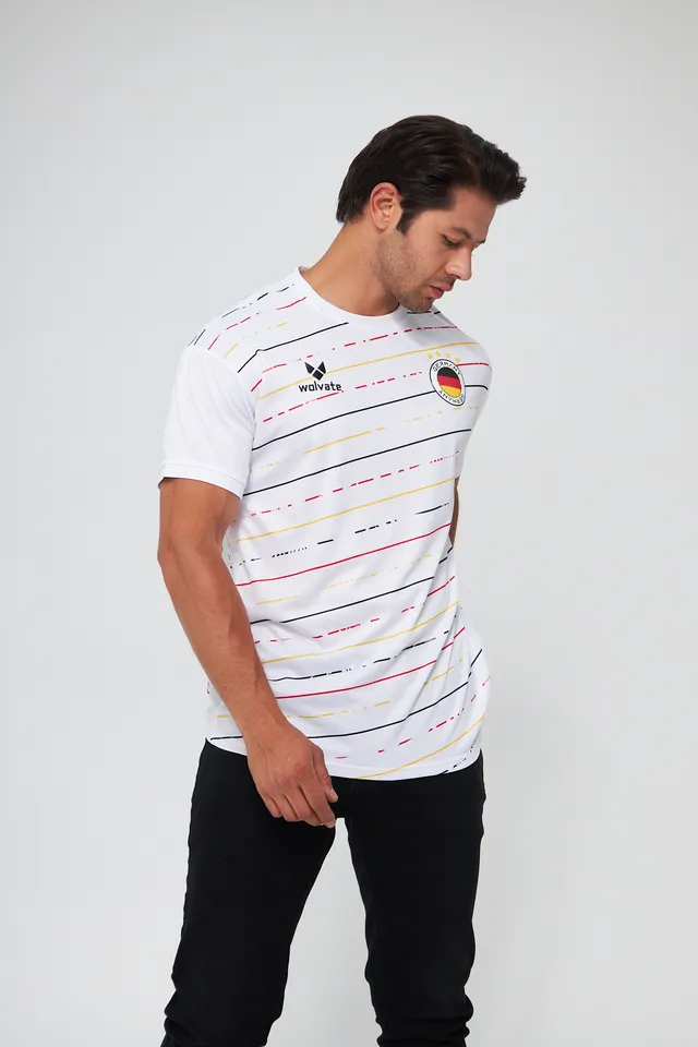 Custom sportswear kit worn by a model, manufactured under a private label — 16