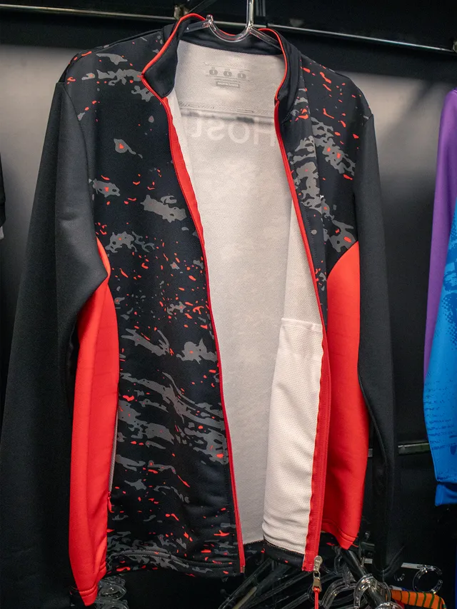 Finished white-label sportswear garment produced to a customer specification — 25